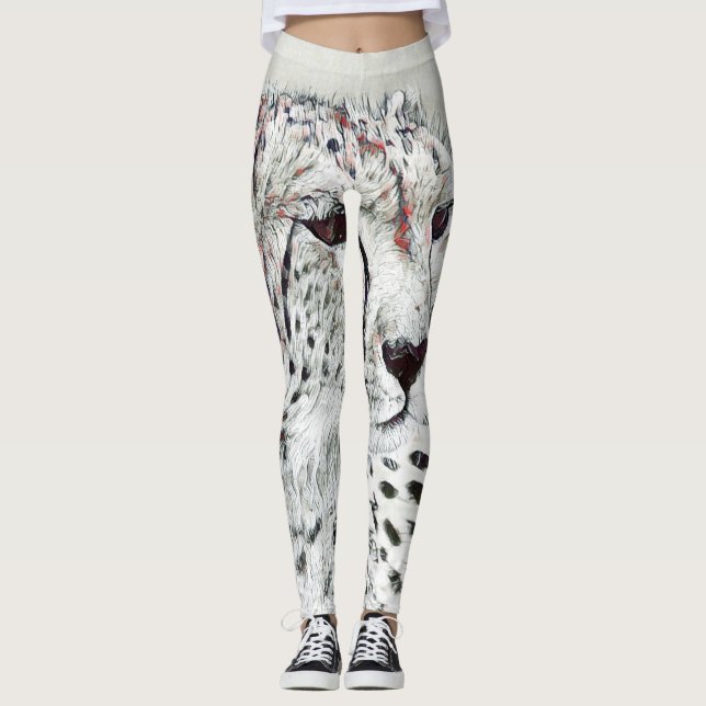 Leggings animal de smartmix: cheetah (Anverso)