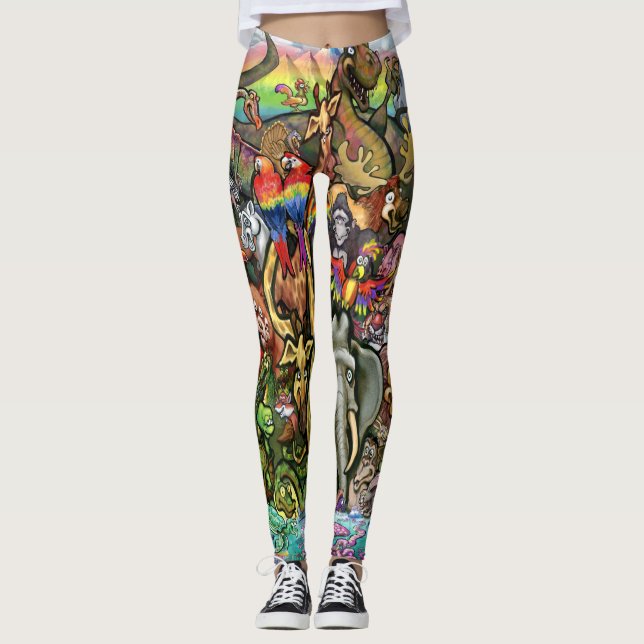 Leggings Animales (Anverso)