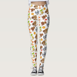 Leggings Animales de bosque, animales de bosque, animales d
