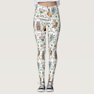 Leggings Animales de campamento