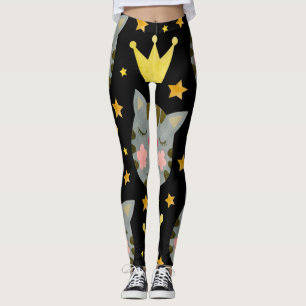 Leggings Animales de Mascotas adorables del patrón de gato