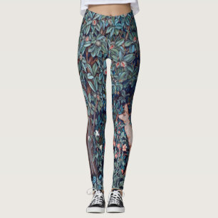 Leggings Animales en el bosque, William Morris