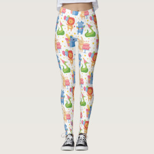 Leggings Animales felicitan por cumpleaños de niños