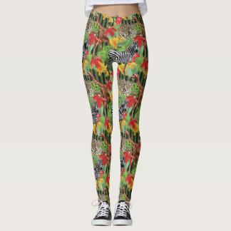Leggings Animales Silvestres De África