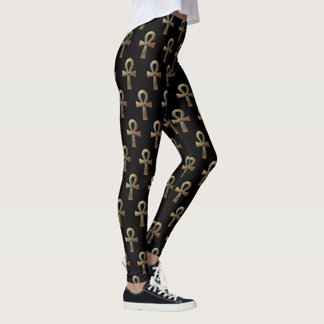 Leggings Ankh Symbol Bedeutung – Schlüssel des Lebens´8 (Derecha)