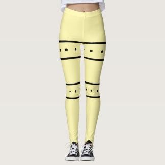 Leggings Ankle Leggings-Lemon Amarillo