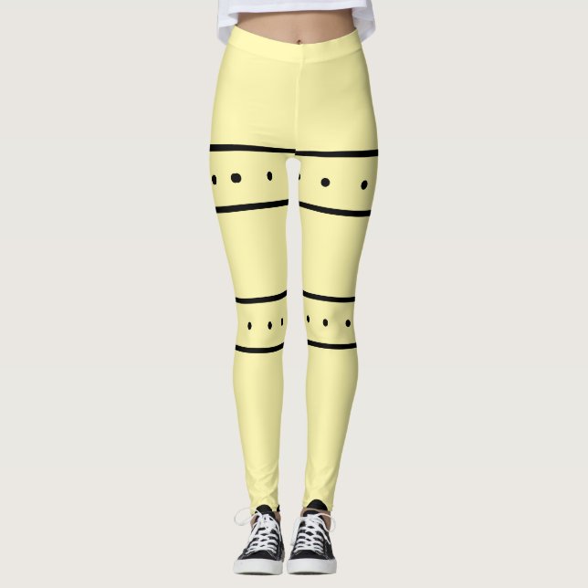 Leggings Ankle Leggings-Lemon Amarillo (Anverso)