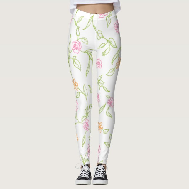 Leggings Antecedentes de la llamada de Rosas (Anverso)