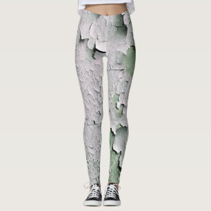 LEGGINGS ANTIGUA PINTURA DE PEELING EN INGLATERRA