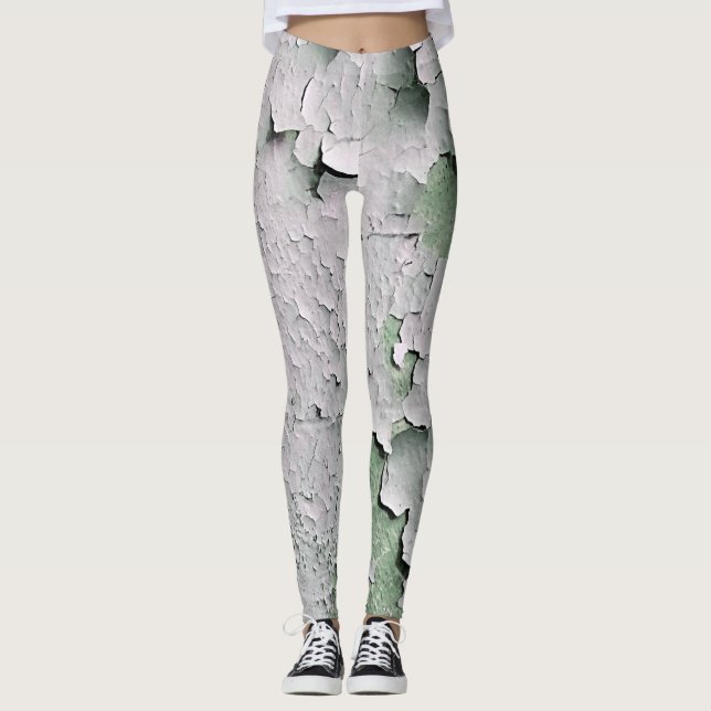 LEGGINGS ANTIGUA PINTURA DE PEELING EN INGLATERRA (Anverso)