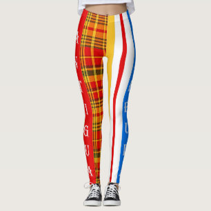 Leggings Antigua y Barbuda Clásico colorido