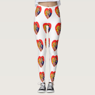 leggings antivalentinos vintage