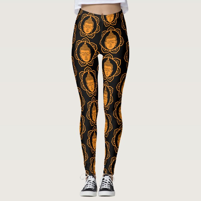 Leggings Aparato de ropa budista (Anverso)