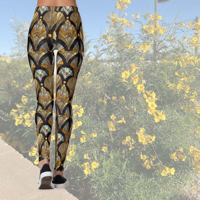 Leggings Apariencia de vidrio emplomado (Subido por el creador)