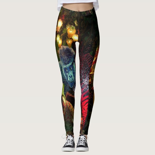 Leggings Ape de jungla (Anverso)