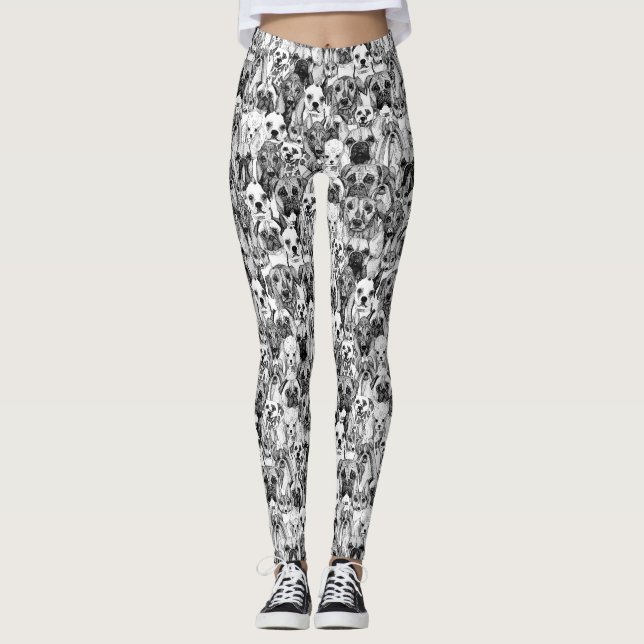 Leggings apenas perros (Anverso)