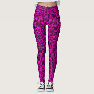 Leggings Apertura de rayas cruzadas