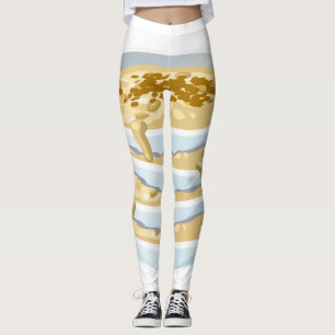 Leggings Aplejor de comida de Glitch
