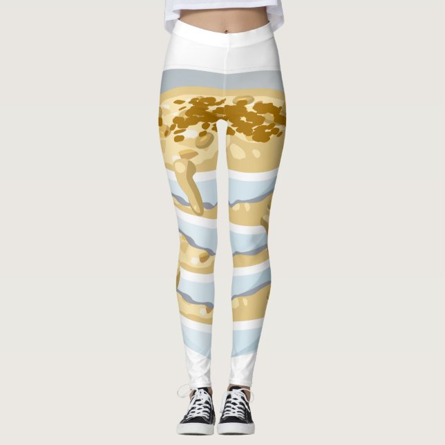 Leggings Aplejor de comida de Glitch (Anverso)