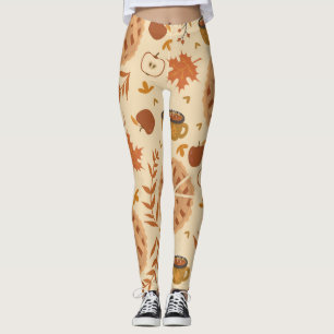 Leggings Apple Pie Autumn: Gráficos de época