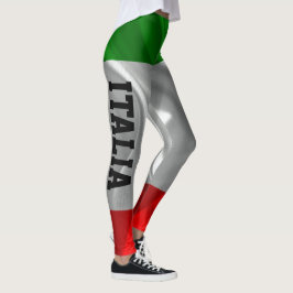 Leggings Aptitud italiana del personalizado de ITALIA de la