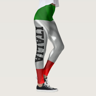 Leggings Aptitud italiana del personalizado de ITALIA de la