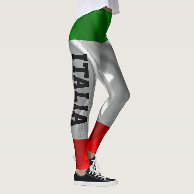 Leggings Aptitud italiana del personalizado de ITALIA de la (Derecha)