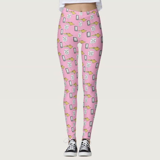 Leggings Apuesto a que no puedes hacer las divisiones (Anverso)