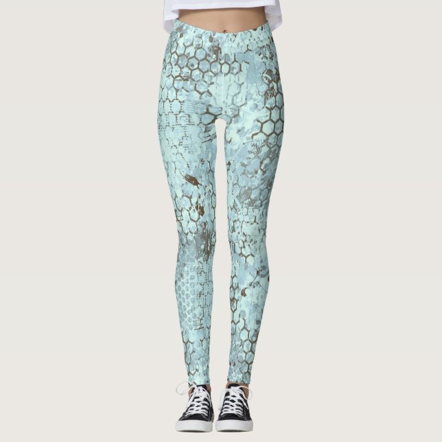 Leggings Aqua Odyssey (Anverso)