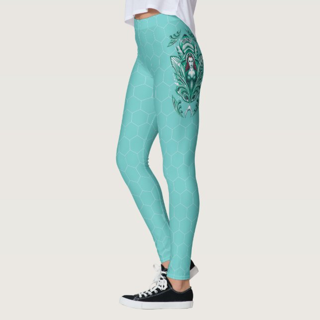 Leggings Aquaman | Ornate Mera Graphic (Izquierda)