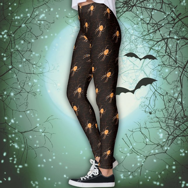 Leggings Araña de Halloween en el patrón de Julie de Graag (Subido por el creador)