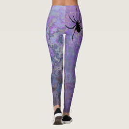 Leggings Araña negra