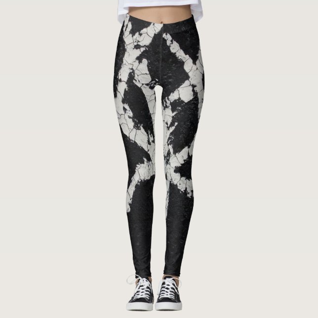 Leggings árbol agrietado (Anverso)