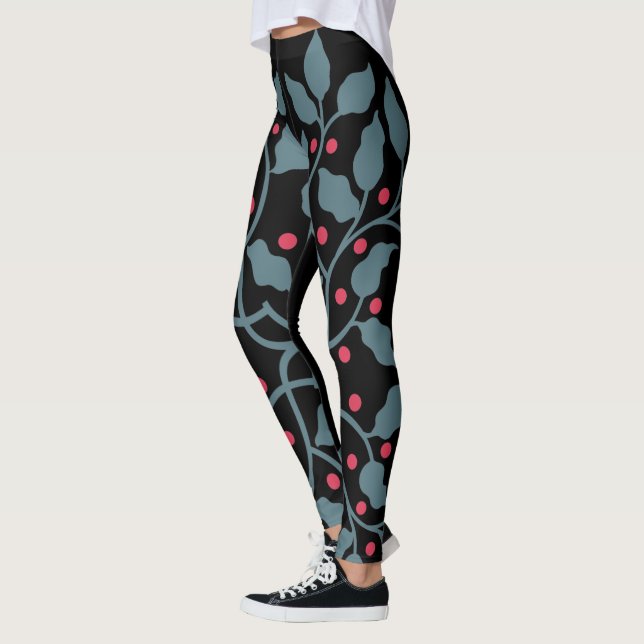 Leggings árbol de bayas de acebo (Izquierda)