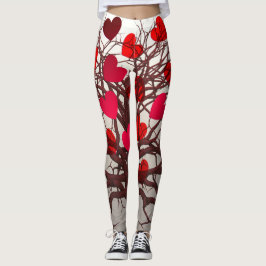 Leggings Árbol de corazones