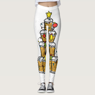 Leggings Árbol de Navidad Cerveza Nochebuena Brew Dad Men