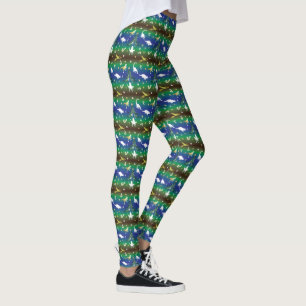 Leggings Árbol de Navidad Dinosaurio