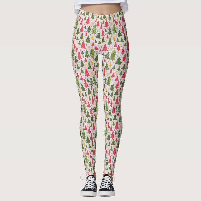 Leggings Árbol de Navidad Multicolor (Anverso)