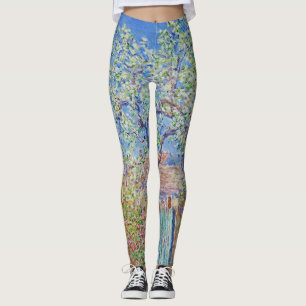 Leggings Árbol de peras en la flor - Claude Monet