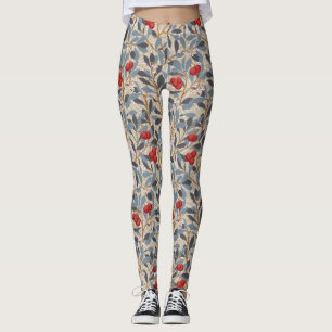 Leggings Árbol de Redberry, William Morris