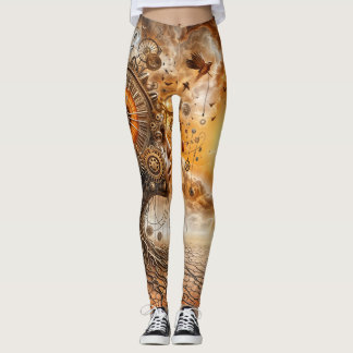 Leggings Árbol mecánico del tiempo