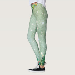 Leggings Árbol verde de Navidad