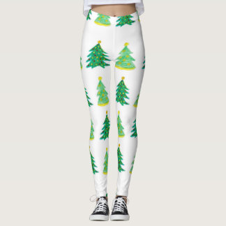 Leggings Árboles de Navidad Evergreen