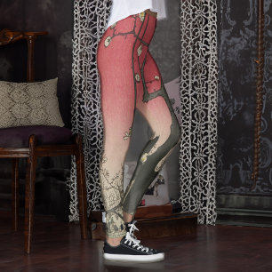 Leggings Árboles de soleados de solera de Japón