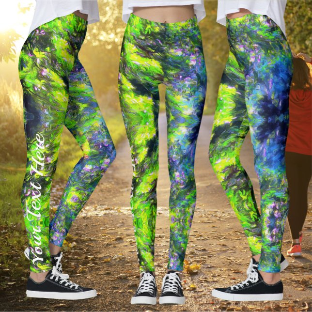 Leggings Árboles del río jamaiquino J001 (Subido por el creador)