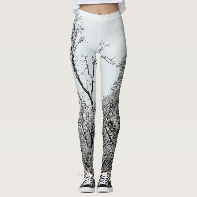 Leggings Árboles, junto al agua (Anverso)