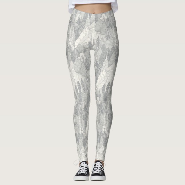 Leggings arboles NC piernas plateadas (Anverso)