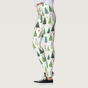 Leggings Árboles retro