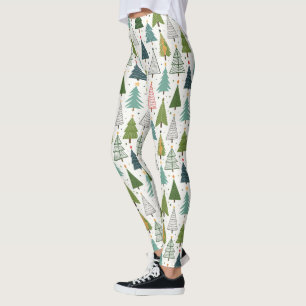 Leggings Árboles retro
