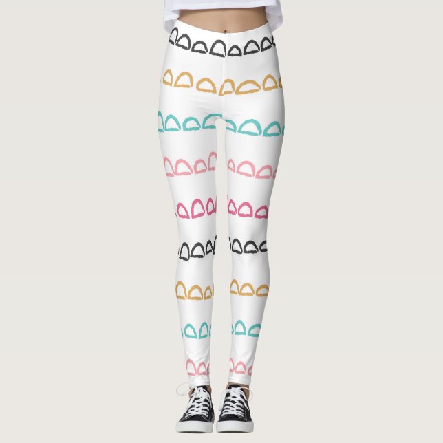 Leggings Arco arco iris retro (Anverso)
